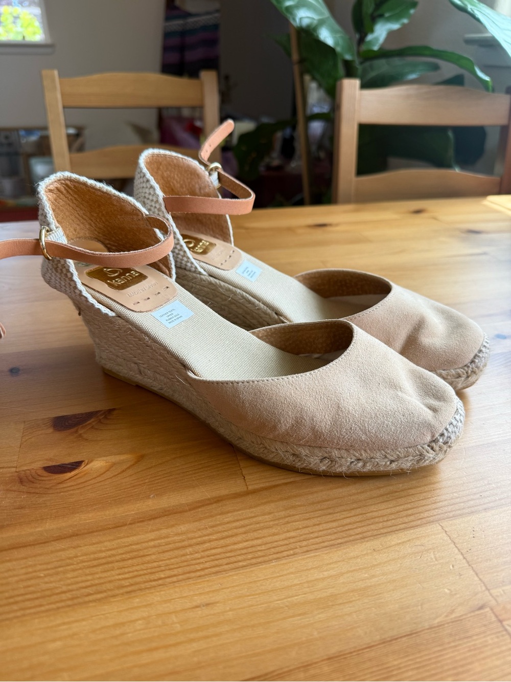 Kanna Tan Wedges